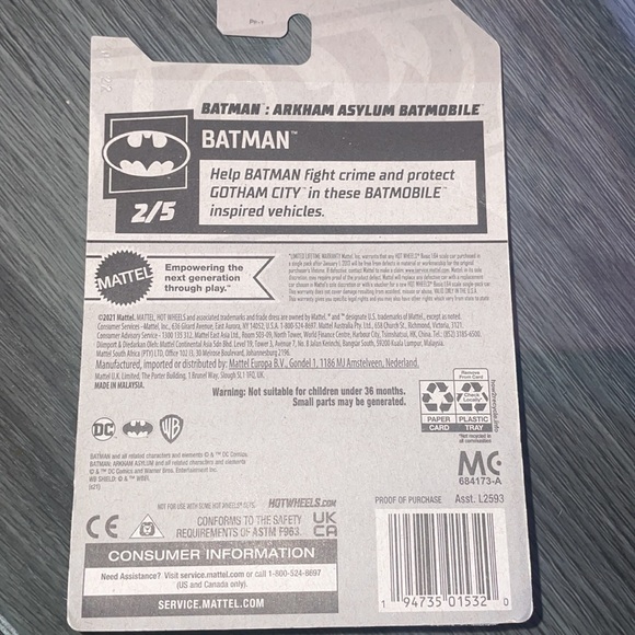 ARKHAM ASYLUM BATMOBILE - Picture 7 of 10